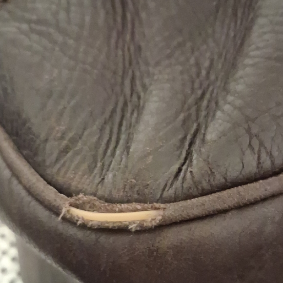 MCM Vintage Green and Brown Viseto Velvet Shoulder Bag. - Picture 10 of 11